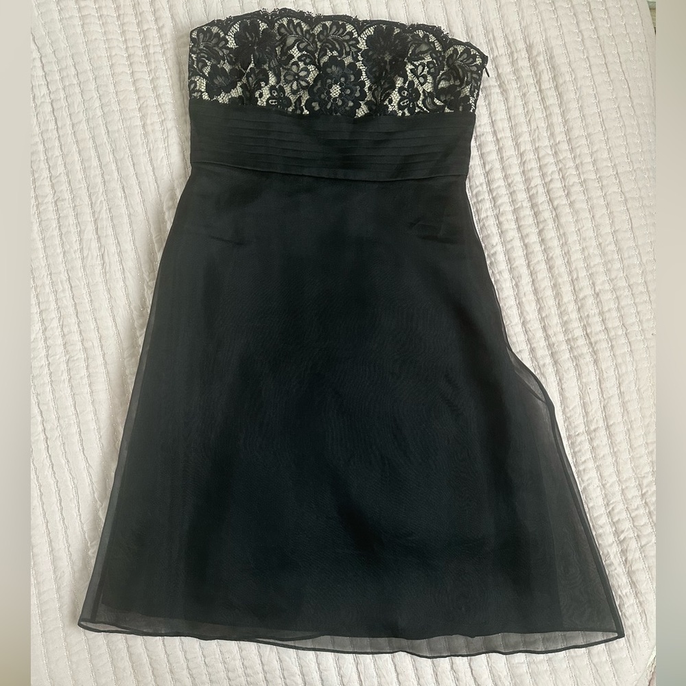 Lace Ann Taylor strapless dress